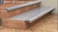 Φωτισμός σκάλας Προφίλ LED από αλουμίνιο