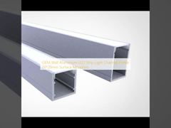 OEM Wall Aluminium LED Strip Light Channel Profile 20*20mm Surface Mounted