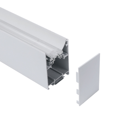 6063 T5 Επεξεργασμένα φώτα LED με επιφανειακό προφίλ