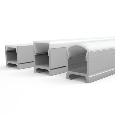 Σχεδιάγραμμα 14*18mm των οδηγήσεων αλουμινίου λαμπτήρων μαγνητών μορφή κατοικίας Χ εξώθησης